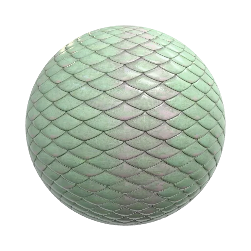 Create a seamless, tileable PBR dragon skin material… — organic PBR material preview