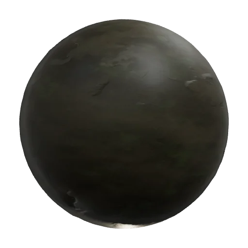 Create a top-down, square, seamless, hand-painted fantasy terrain texture for a dark gothic medieval strategy game. The — seamless ground PBR material preview