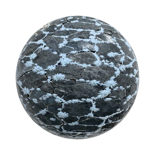 ART STYLE (critical): a stylized fantasy-RTS game… — seamless organic PBR material preview