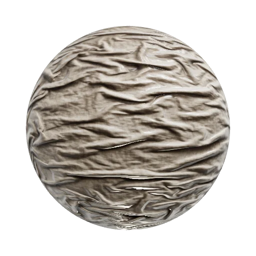 Создай материал ткани помятой тайловой без швов — seamless fabric PBR material preview