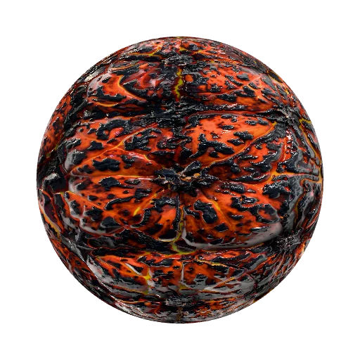 сделай мне пожалуйста текстурку тыквы и чтобы у нее… — seamless other PBR material preview