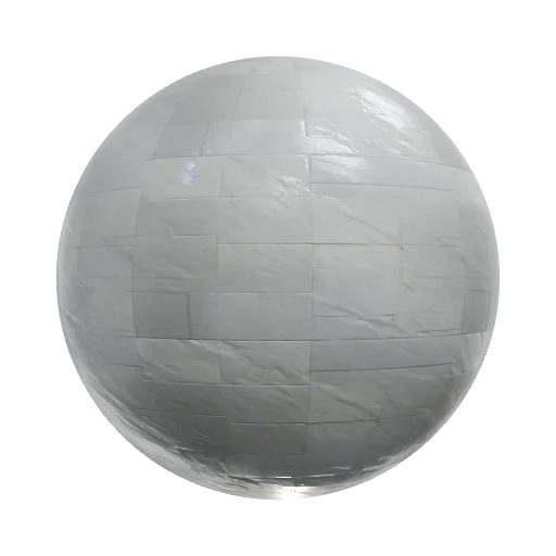 Smooth gray slate floor, slightly worn and faded — seamless stone PBR material preview