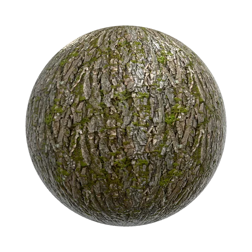 tree — seamless organic PBR material preview