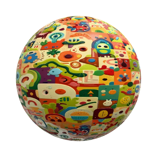 Cartoot — seamless wood PBR material preview