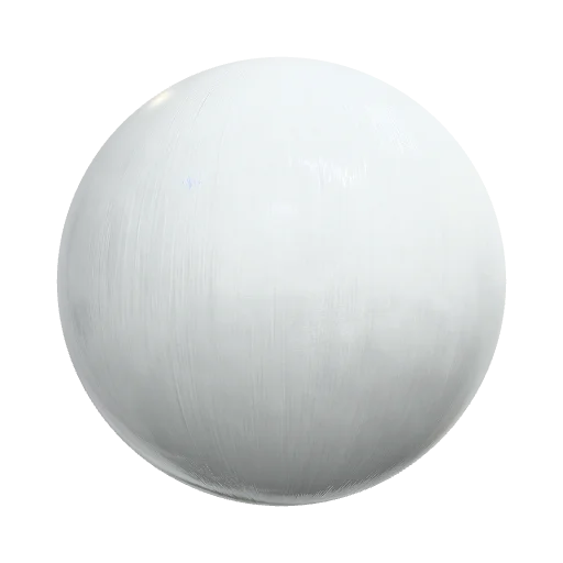 старая крашеная сталь в белый цвет с подтёками без… — seamless metal PBR material preview