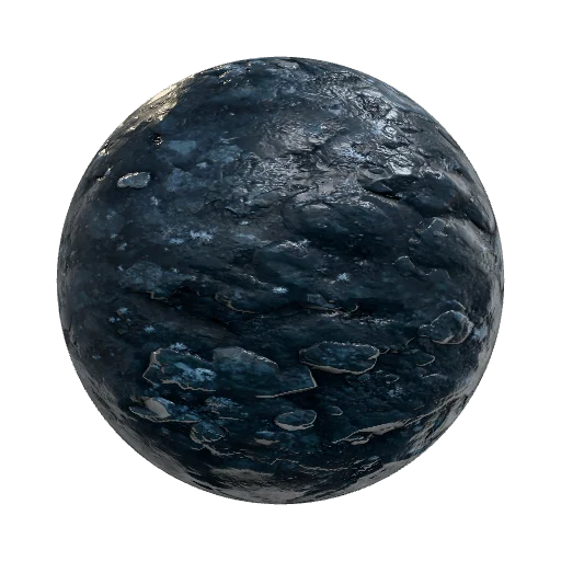ART STYLE (critical): a stylized fantasy-RTS game… — seamless organic PBR material preview