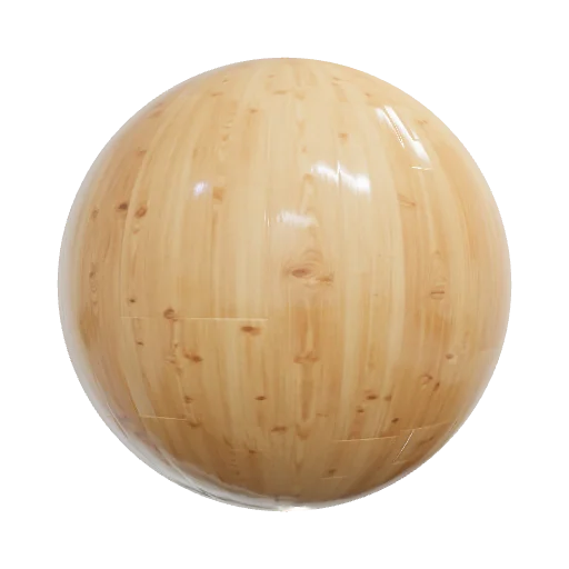 pine wood planks for american house — seamless wood PBR material preview