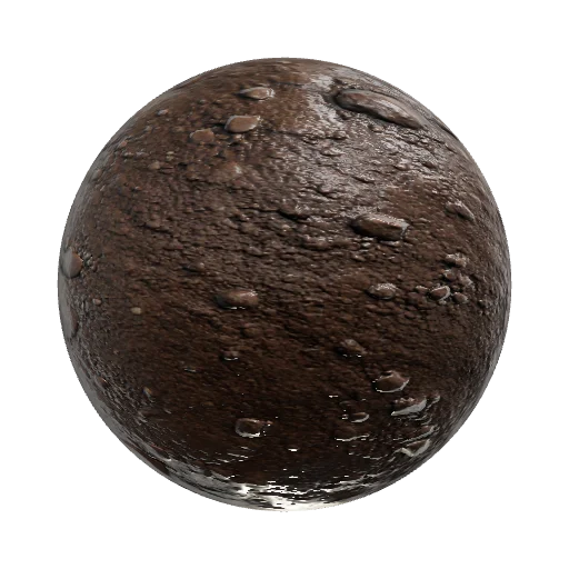 soil for terrain in rts historical game — seamless ground PBR material preview