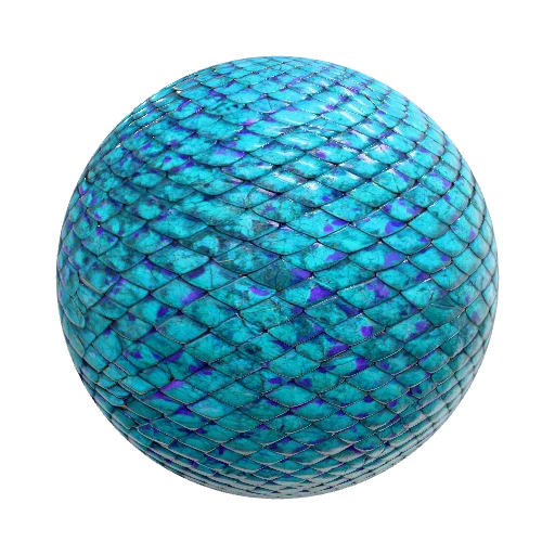 # Craft PBR Dragon Scale Material Prompt Create a… — seamless organic PBR material preview