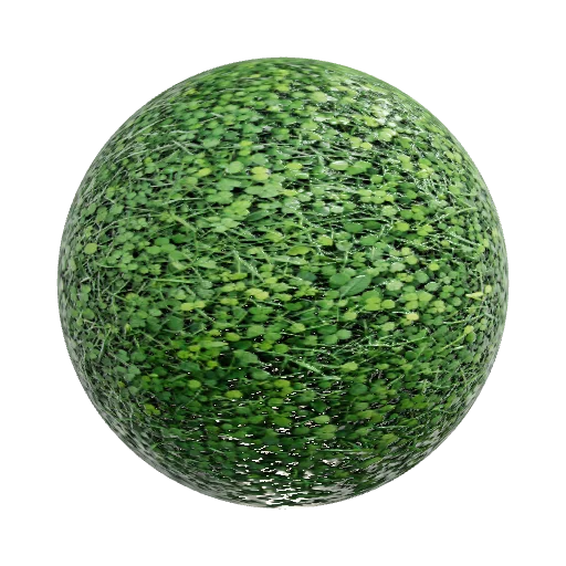 Hyperrealistic leafy grass material. PBR. — seamless organic PBR material preview
