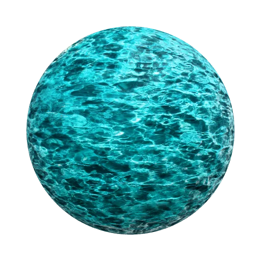 Shiny, super realistic ocean surface. Hollywood, 8K… — seamless other PBR material preview