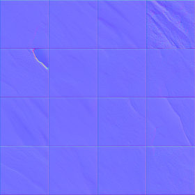 Normal map — Shiny granite tiles PBR material
