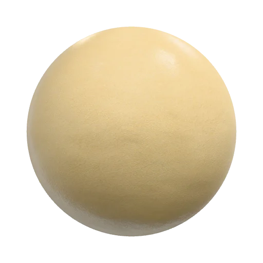Seedless perfectly smooth white burger bun without… — organic PBR material preview